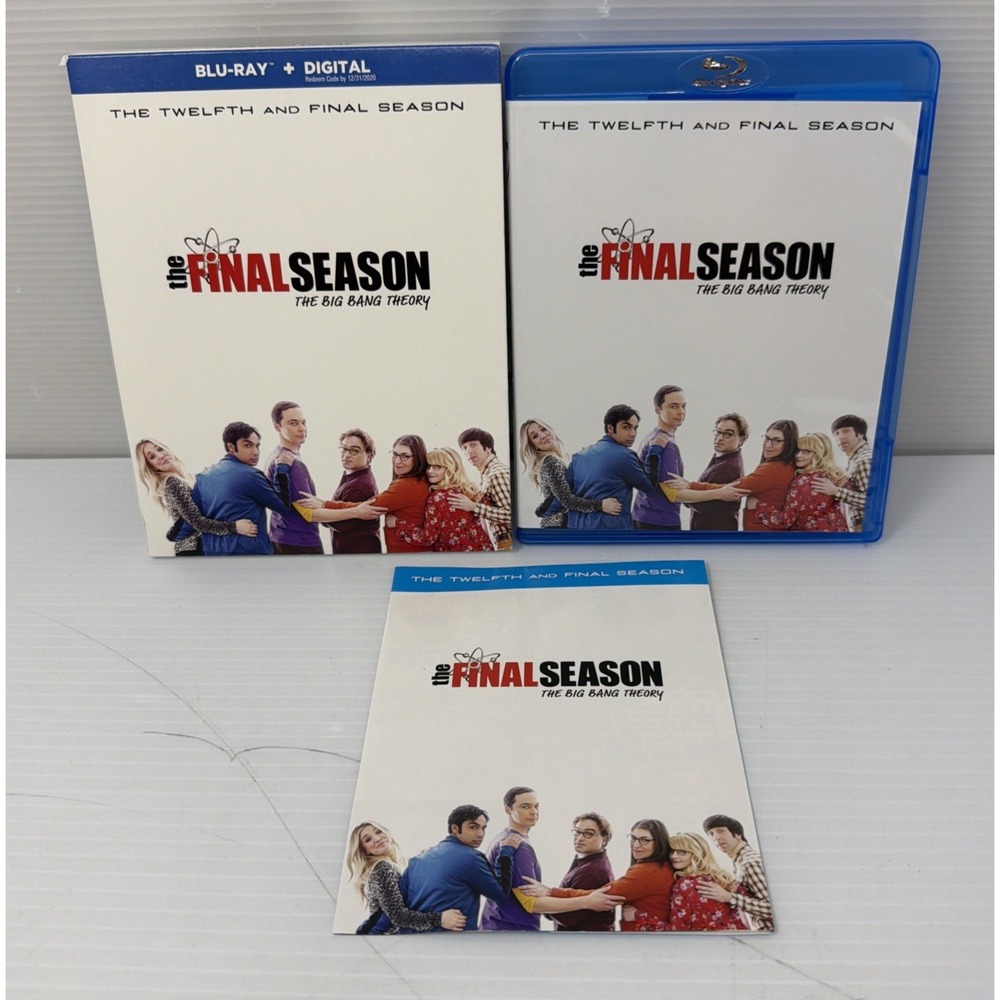 The Big Bang Theory: the Complete Twelfth and Final Season (Blu-ray, 2018) HTF